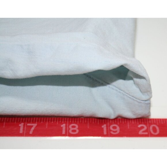 Harley-Davidson Blue Chambray Shirt Womens M Burn Rubber Embroidered Biker Moto - Picture 9 of 11